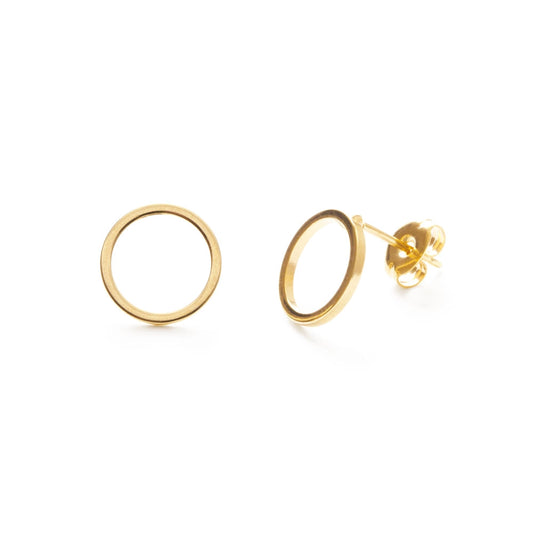 Modern Circle Studs (Small)